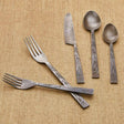 Woodgrain Bear Paw Flatware Set