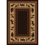 Bridger Wildlife Lodge Area Rug