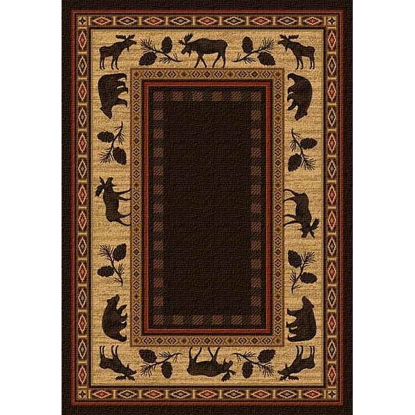 Bridger Wildlife Lodge Area Rug