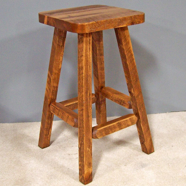 Caldwell Brook Barnwood Lite Bar Stool