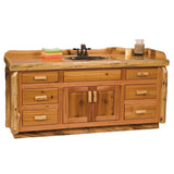 Cedar Log 72" Vanity