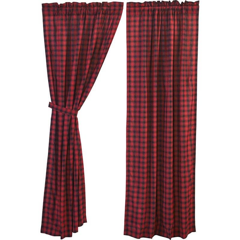 Durango Plaid Drape Sets