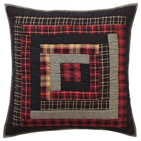 Durango Plaid Quilted Euro Sham