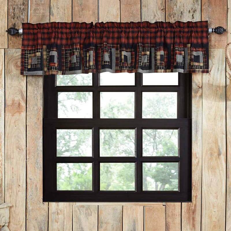 Durango Plaid Quilted Valance