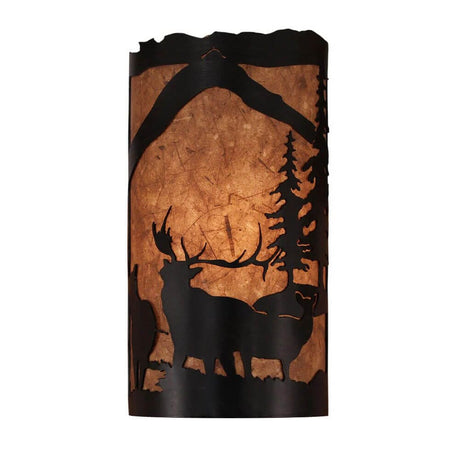 Frontier Elk Mountain Wall Sconce