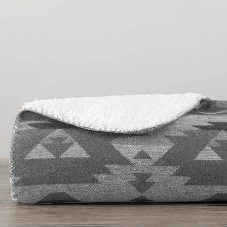 Gray Desert Throw Blanket