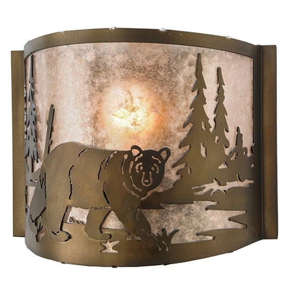 Gunnison Lake Bear Wall Sconce