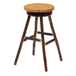 Hickory Swivel Barstool Stool