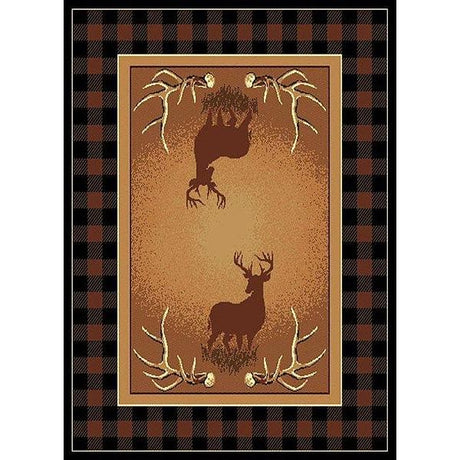 Legends Antler Buck Rug