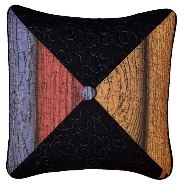 Lodge Plank Square Pillow