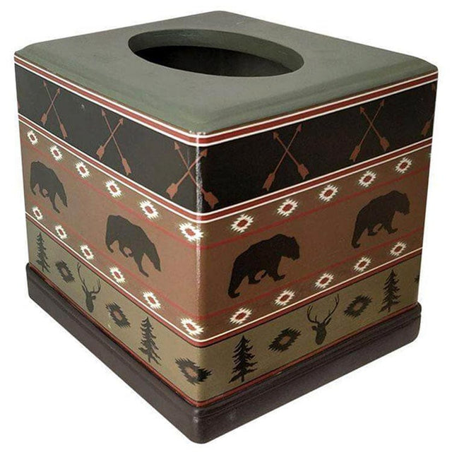 Mesa Lodge Tissue Box Cover