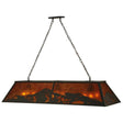 Mountain Sunset Island/Billiard Light