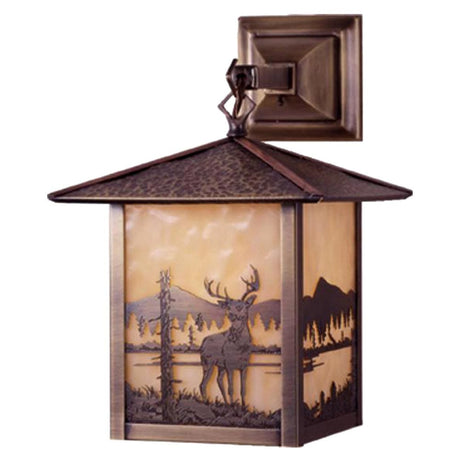 Northwoods Deer Hanging Wall Sconce