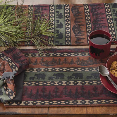 Inca Placemats Set of 4 & 6 Wooden Placemats Placemats Rectangle Placemat  Placemats Set table Mats place Mats-placemats Rectangle 