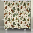 Pinecone Ridge Shower Curtain