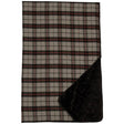 Ponderosa Plaid Gray Throw