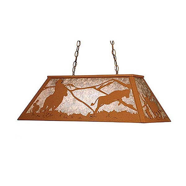 Ropin' Cowboy Western Island/Billiard Light