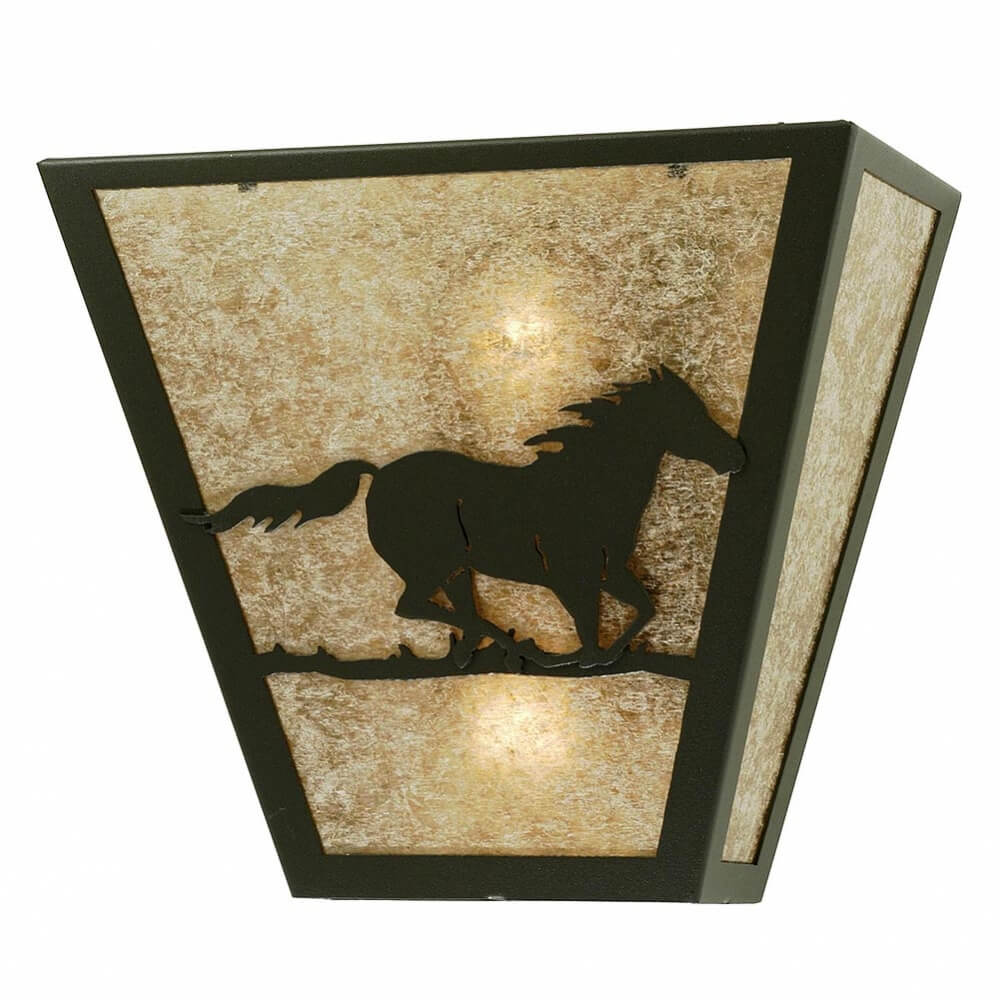 Running Horse Wall Sconce