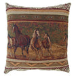 Running Horses Western Pillow