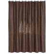 Rustic Pines Shower Curtain