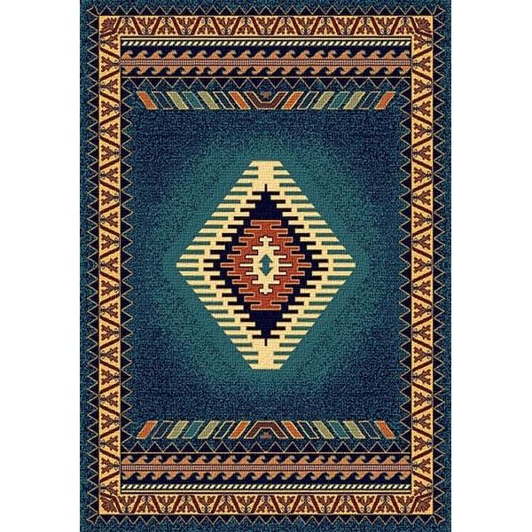 Saguaro Blue Area Rug