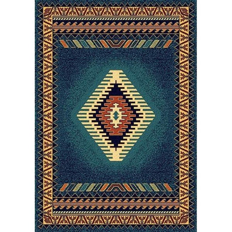 Saguaro Blue Area Rug