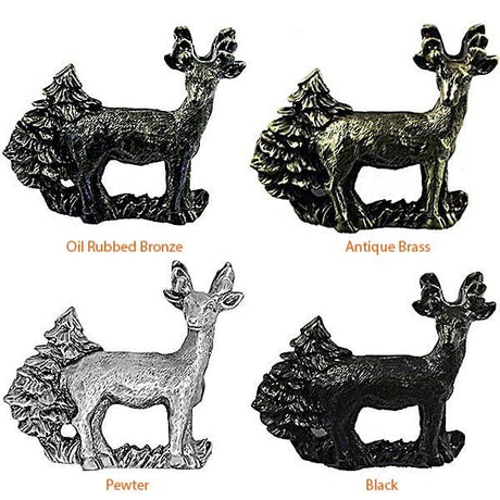 Standing Deer Cabinet Pull