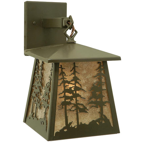 Tall Pines Lantern Wall Mount