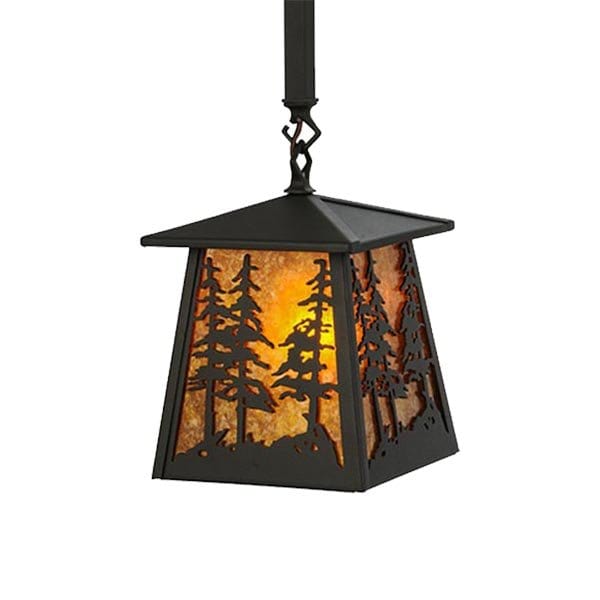 Tall Pines Sunset Pendant Light