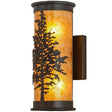 Tamarack Amber Mica Wall Sconce