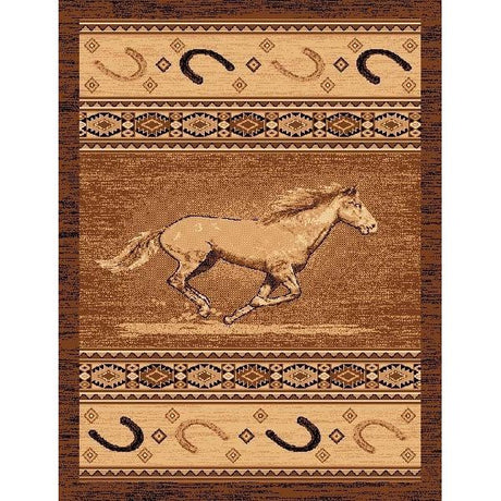 Thoroughbred Western Area Rug