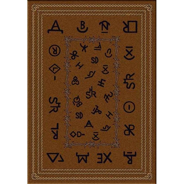 Western Brands Dark Rug