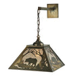 Woodland Bear Hanging Wall Sconce