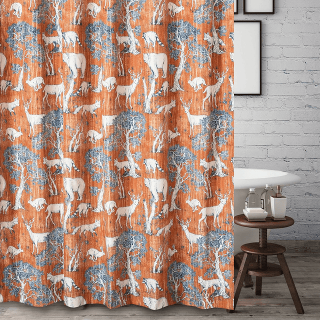 Woodland Friends Shower Curtain